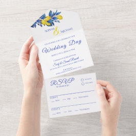 Medelhavet Lemons-Bröllop-