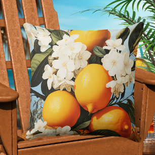 Medelhavet Orangar, sommartid Sol Kudde