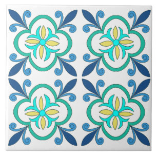 Medelhavet,portugisiska plattor  kakelplatta