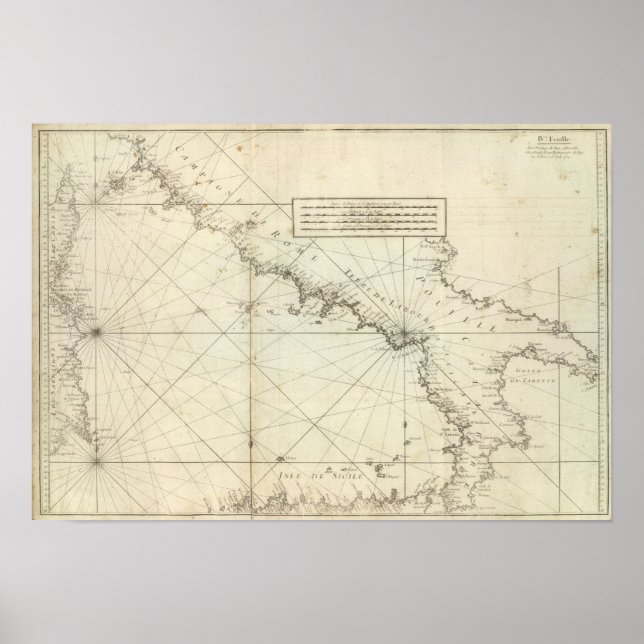 Medelhavet Poster (Framsidan)