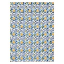 Medelhavet sol,blommor,citron,halva måne,