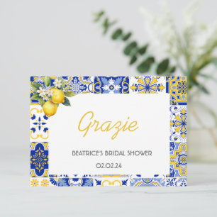 Medelhavet som är mer italiensk Tack Kort