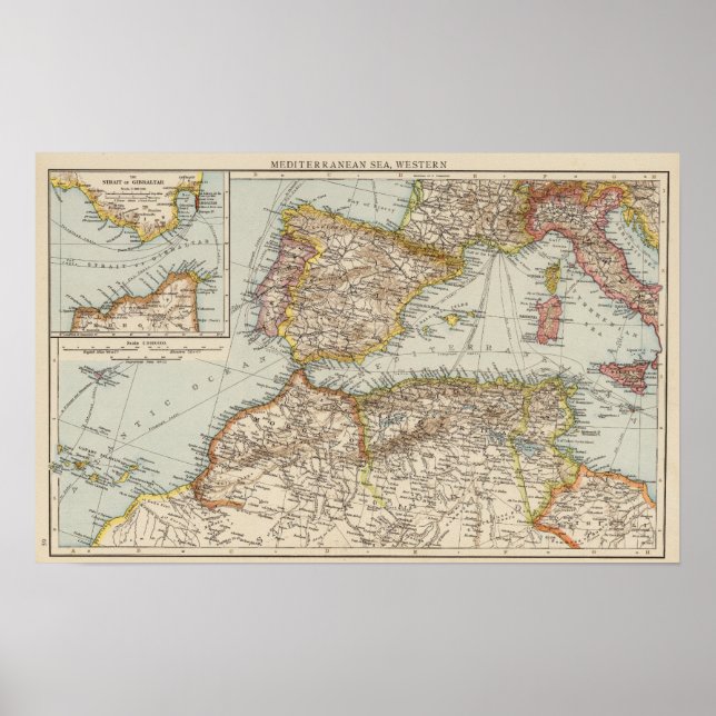 Medelhavet V Poster (Framsidan)