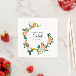 Medelhavets Italien Blue Tiles Möhippa Pappersservett