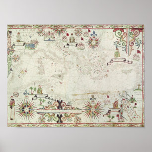 Medelhavets karta, 1625 poster