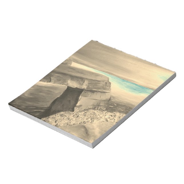 Medelhavets landskapsmålning anteckningsblock (Roterad)