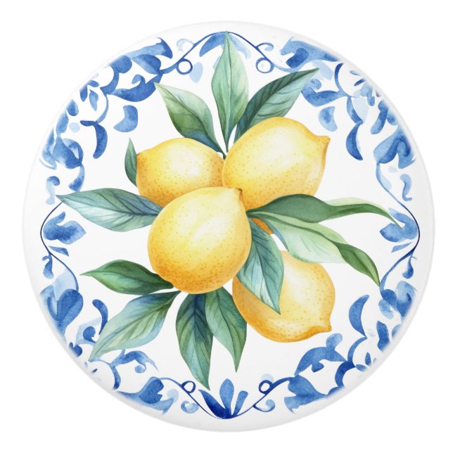 Medelhavs citronblå knopp (Framsidan)