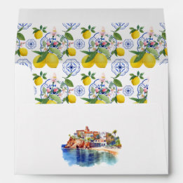 Medelhavs-inspirerad Amalfi-kustbröllop med citron