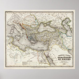 Medelhavs- region poster