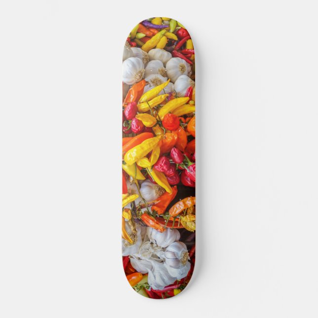 Medelhavsarom Mini Skateboard Bräda 18,5 Cm (Framsida)
