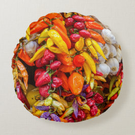 Medelhavsarom Rund Kudde