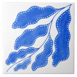 Medelhavsblå Kakelplatta