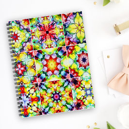 Medelhavsbrickor, Alcohol Bläck Tiles, Majolica Anteckningsbok