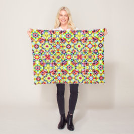 Medelhavsbrickor, Alcohol Bläck Tiles, Majolica Fleecefilt