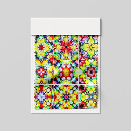 Medelhavsbrickor, Alcohol Bläck Tiles, Majolica Tyg