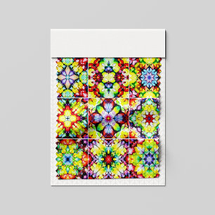 Medelhavsbrickor, Alcohol Bläck Tiles, Majolica Tyg