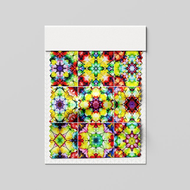 Medelhavsbrickor, Alcohol Bläck Tiles, Majolica Tyg (Skapare uppladdad)