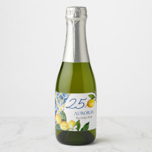 Medelhavsbrickor Lemon 25:e födelsedagen