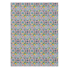 Medelhavsbrickor,mosaik,citron,sommarkonst