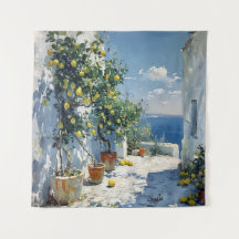 Medelhavsimpressionism med citroner
