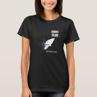 Medelhavskoordinaterna Karta Va T Shirt