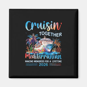 Medelhavskryssning 2026 Familjesemester Cruisin' Magnet