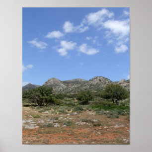 Medelhavslandskap Poster