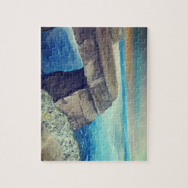 Medelhavslandskap Pussel (Vertikal)