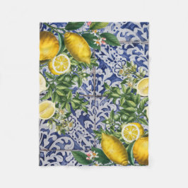 Medelhavslemonerna Sommartåg Fleecefilt