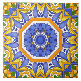 Medelhavsplattor,majolica,sicilianska, Kakelplatta