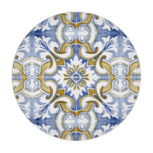 Medelhavsplattor, majolica,Sicilien stil