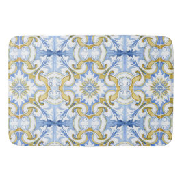 Medelhavsplattor, majolica,Sicilien stil    Badrumsmatta