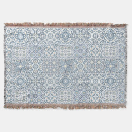Medelhavsplattor, marockanska, majolika, Azulejo Filt