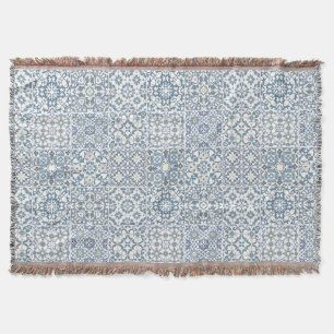 Medelhavsplattor, marockanska, majolika, Azulejo Filt