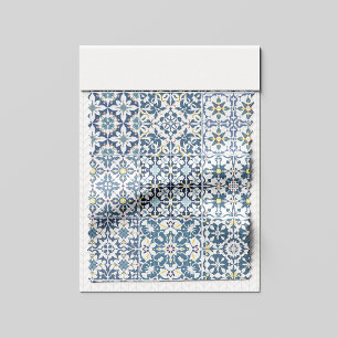 Medelhavsplattor, marockanska, majolika, Azulejo Tyg