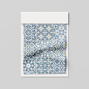 Medelhavsplattor, marockanska, majolika, Azulejo Tyg