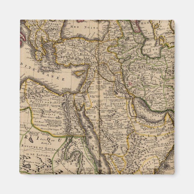 Medelhavsregionen Magnet (Framsidan)