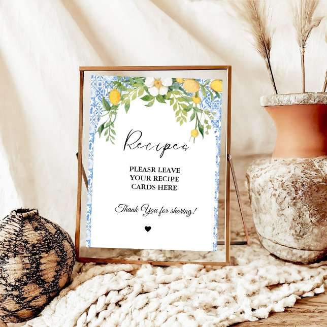 Medelhavsserver Lämna din Recpes-Möhippa Poster (Skapare uppladdad)