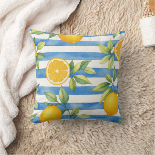 Medelhavssommar Citrus Köksdekor Kudde