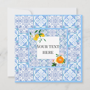 Medelhavsstil,citron,Amalfi stil, Meddelande