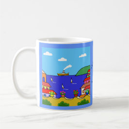 Medelhavsurlaub Kaffemugg