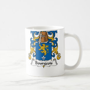 Medelklass- familjvapensköld kaffemugg