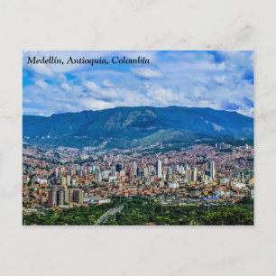 Medellín, Antioquia, Colombia City Vykort