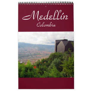 Medellín Colombia Kalender