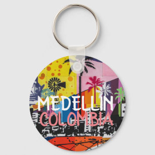 Medellin colombia nyckelring