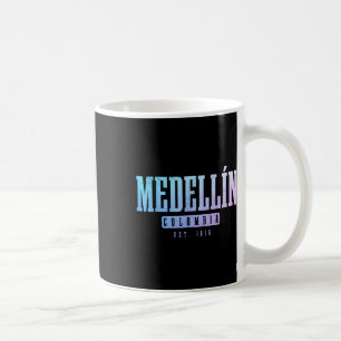 Medellin Colombia-Pridet Colombia Souvenir Kaffemugg