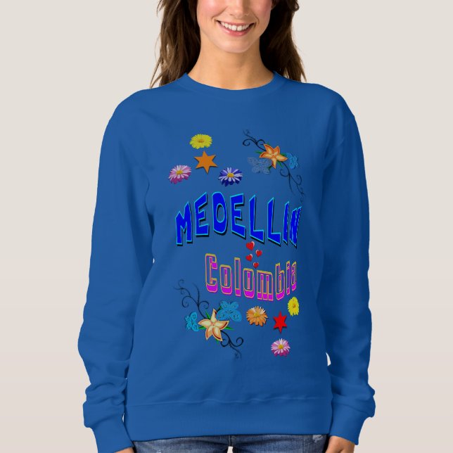 Medellin Colombia T Shirt (Framsida)