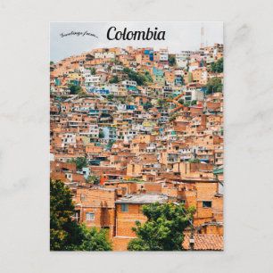Medellin Colombia Vykort
