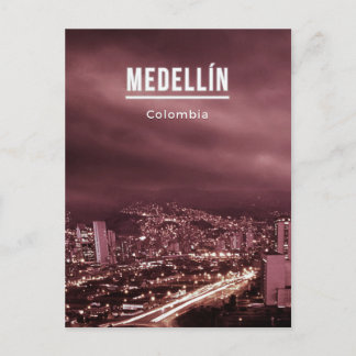 Medellin Colombia Vykort