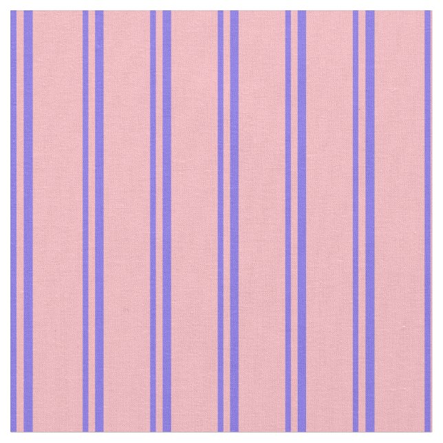 Medelsnurra och Ljusa rosa Linjer Tyg (Närbild)